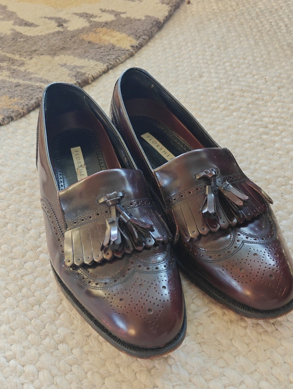 Florsheim Kilty Tassel Loafer Brogue Men's Brown US 10 D